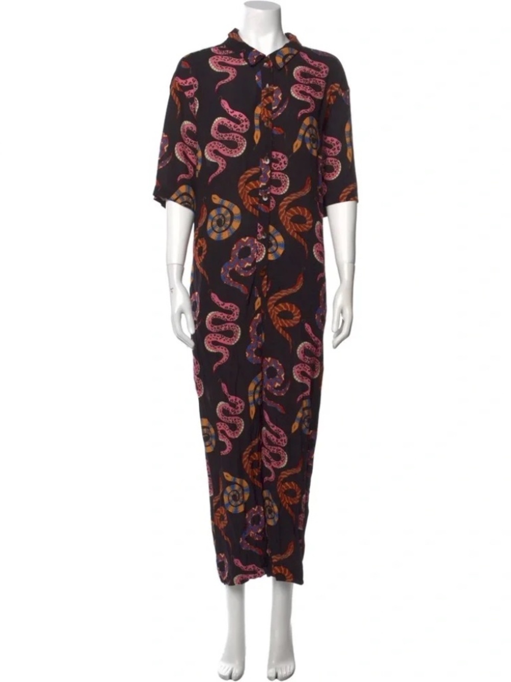 Farm Rio Snake Jumpsuit - Picture 4 of 4